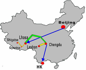 15days Tibet train tour